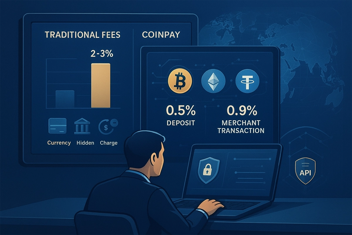 crypto payment gateway fees