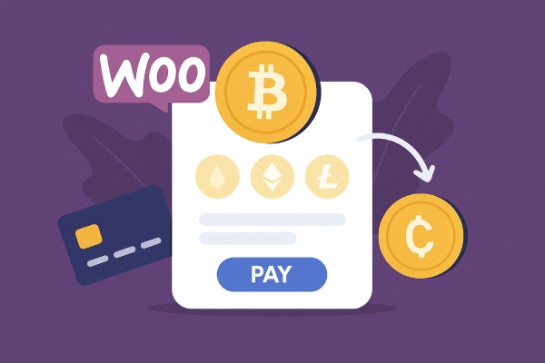 درگاه کریپتو ووکامرس کوین پی